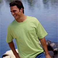 Anvil Basic Cotton Pocket T-Shirt