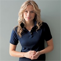 Anvil Ladies' 50/50 Jersey Knit Polo Shirt