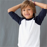 Anvil Youth Raglan Baseball T-Shirt