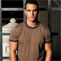 Canvas Robertson Heather Ringer Tee