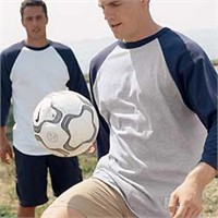 Champion Cotton Raglan Baseball Jersey