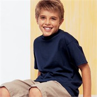 Hanes Youth Beefy-T  T-Shirt