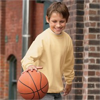 Jerzees Youth Light-Weight Crewneck Sweatshirt